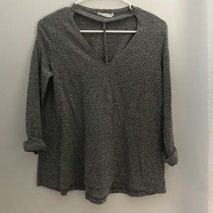 Lush Grey Long Sleeve size Small